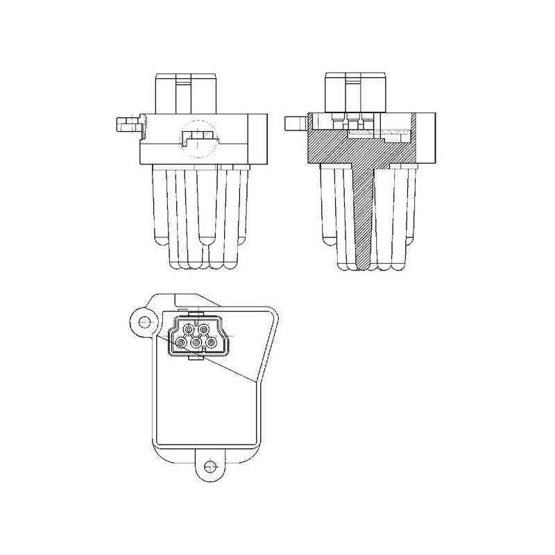 BEHR ABR 41 000P HVAC Blower Motor Regulator