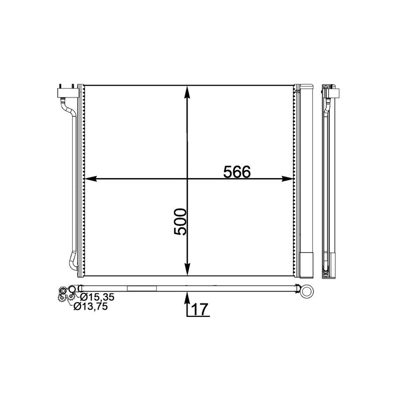 BEHR AC 269 000P A/C Condenser