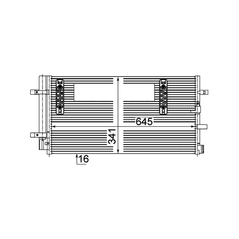 BEHR AC 457 000P A/C Condenser