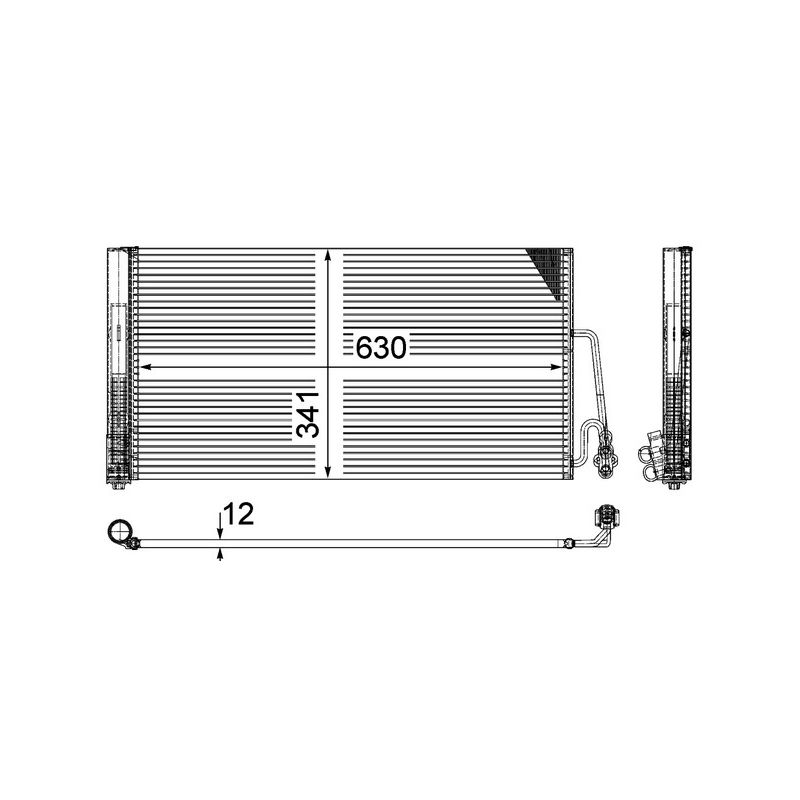 BEHR AC 590 000P A/C Condenser