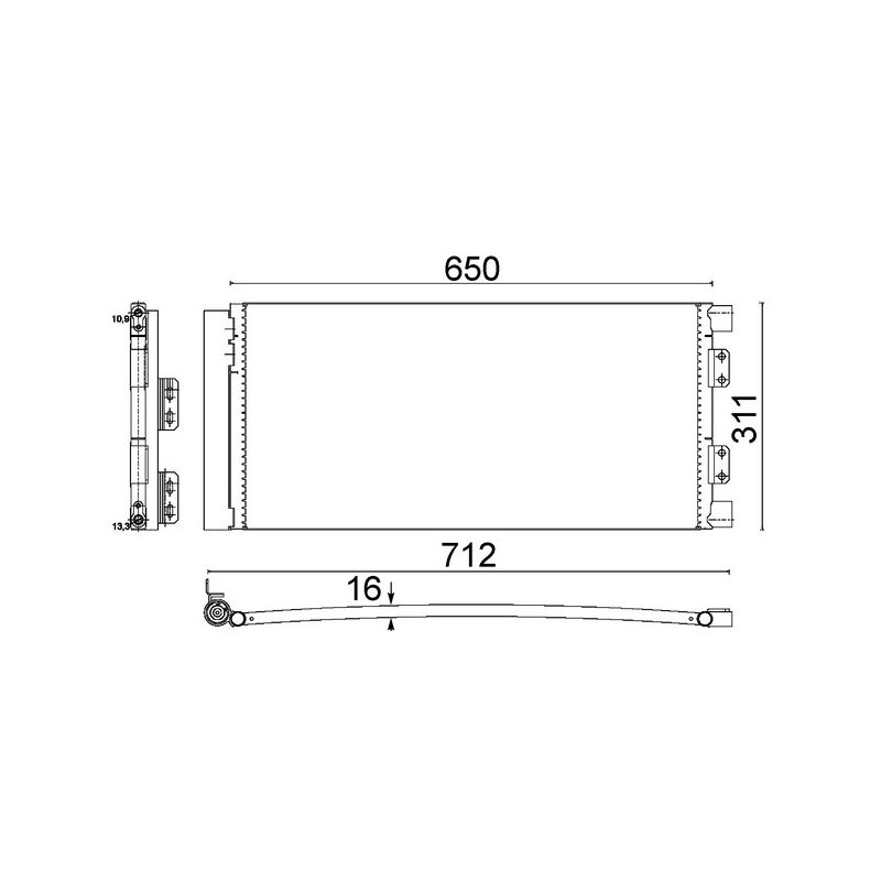 BEHR AC 640 000S A/C Condenser
