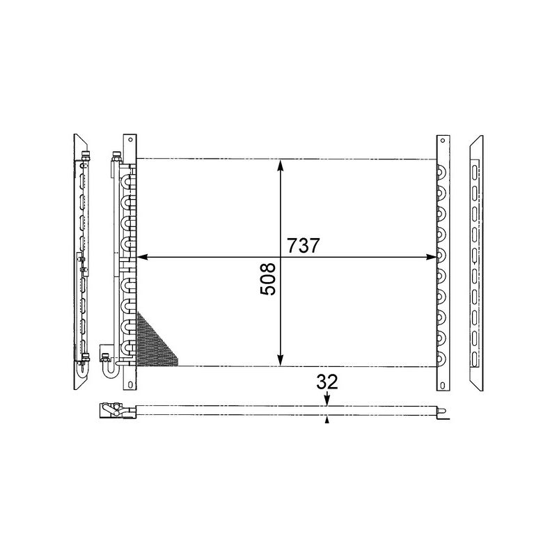 BEHR AC 685 000P A/C Condenser