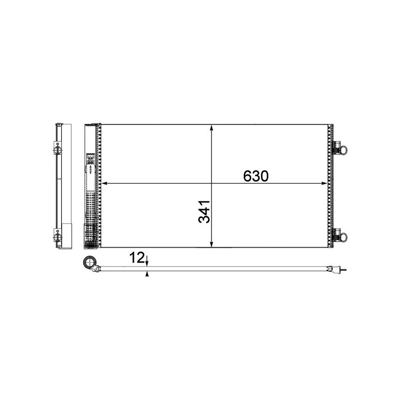BEHR AC 751 000P A/C Condenser