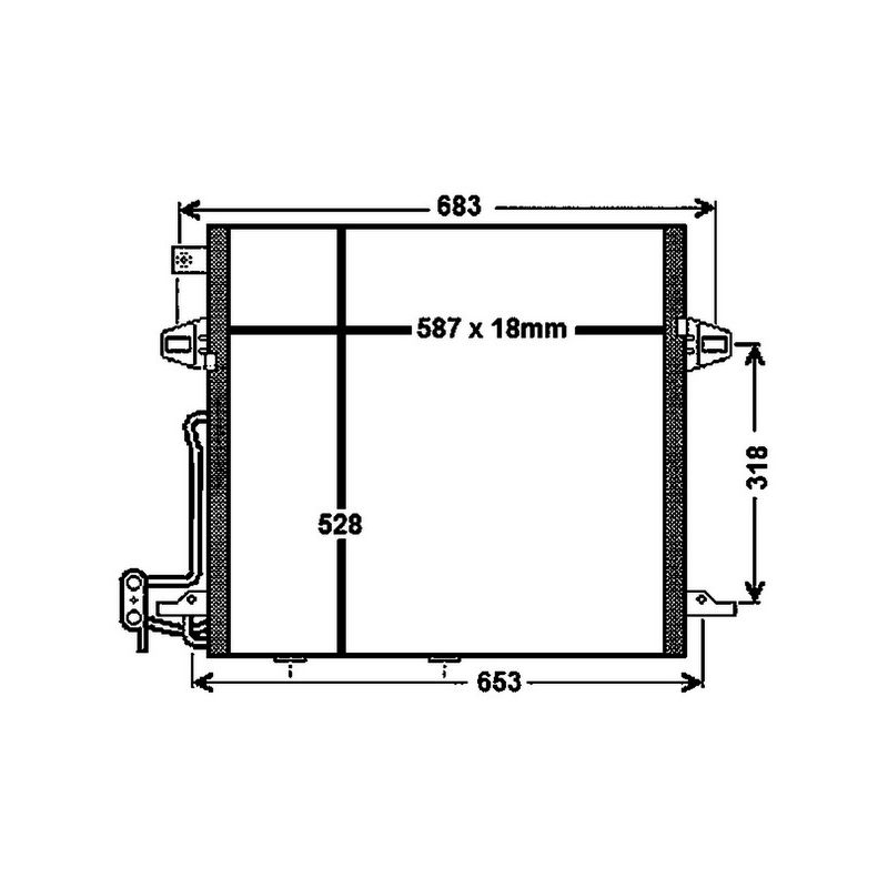 BEHR AC 756 000P A/C Condenser