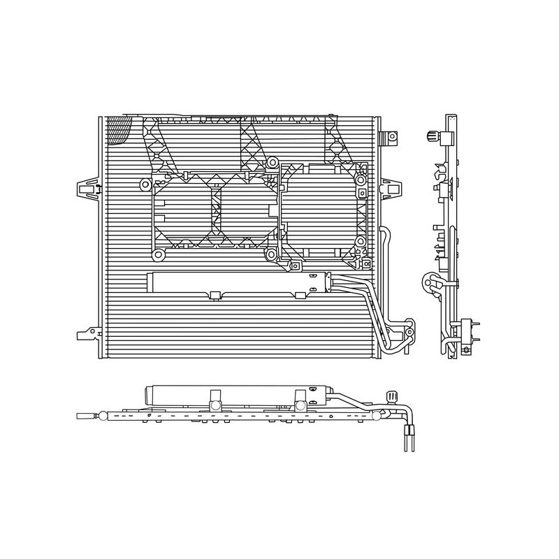 BEHR AC 757 000P A/C Condenser