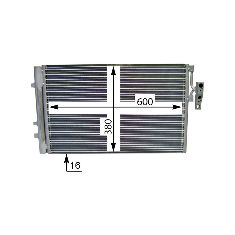 BEHR AC 778 000S A/C Condenser