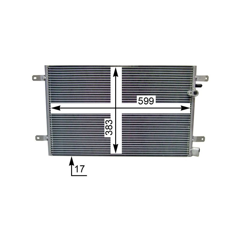 BEHR AC 803 000S A/C Condenser