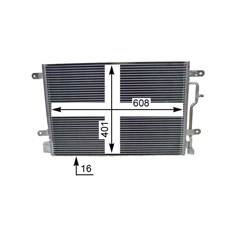 BEHR AC 807 000S A/C Condenser