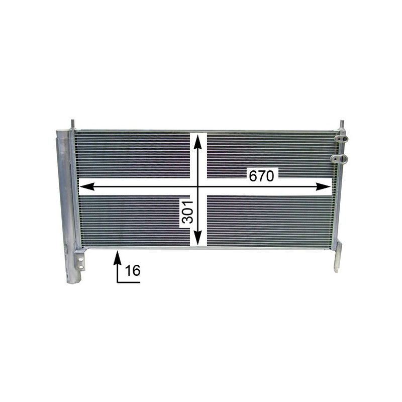 BEHR AC 818 000S A/C Condenser