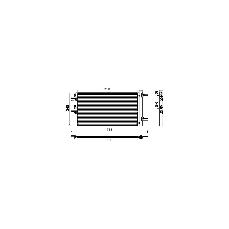 BEHR AC 895 000P A/C Condenser