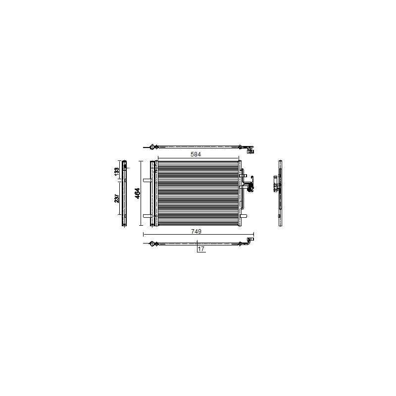 BEHR AC 934 000S A/C Condenser