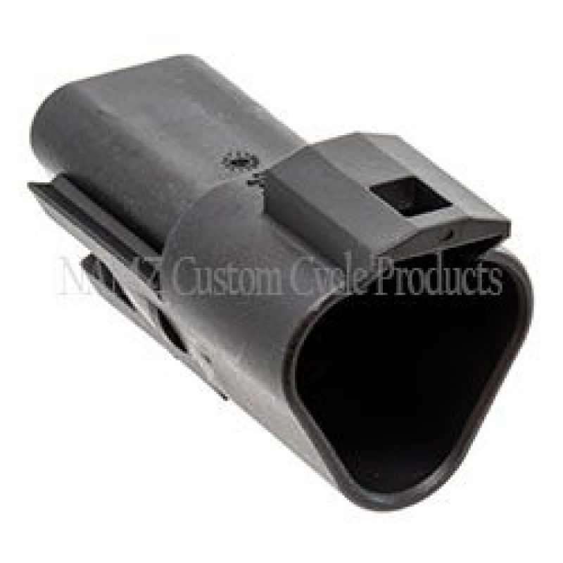 NAMZ DR-3B Deutsch DT Series 3-Wire Receptacle & Wedgelock - Black (HD 72103-94BK)