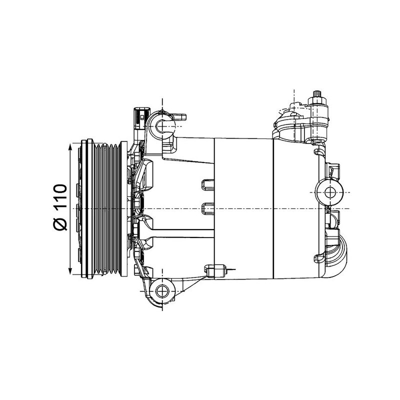 BEHR ACP 1357 000P A/C Compressor