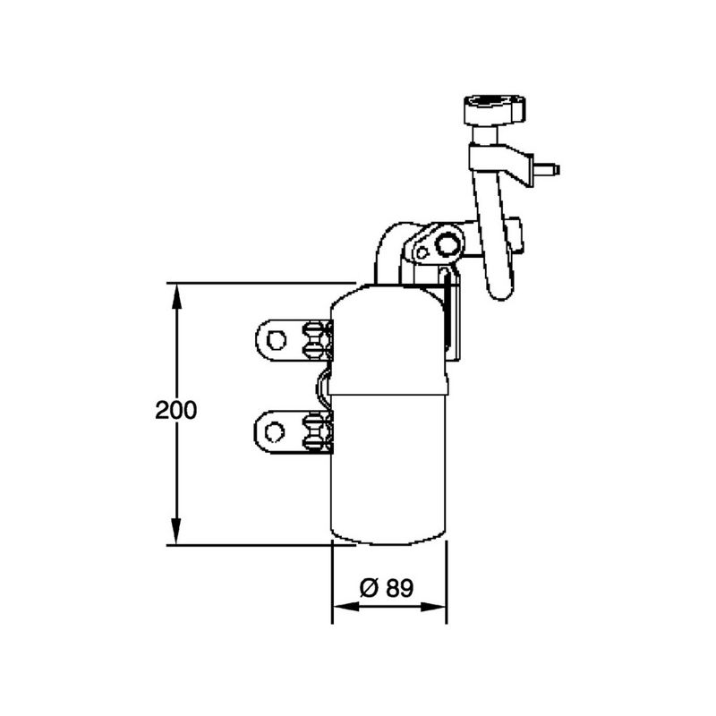 BEHR AD 280 000P A/C Receiver Drier