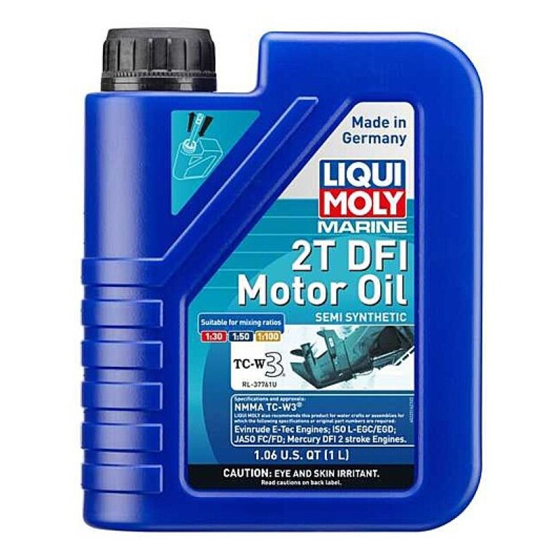 LIQUI MOLY 22516 1L Marine 2T DFI Motor Oil