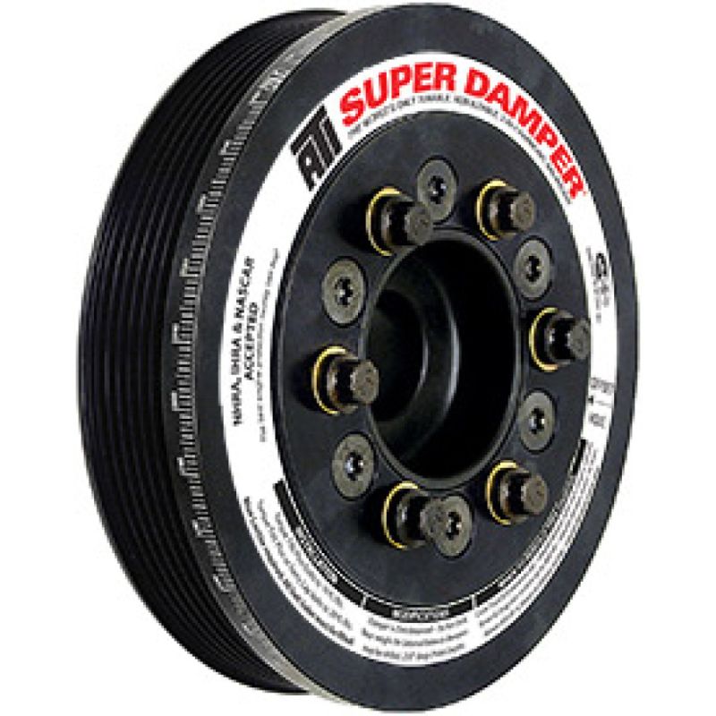 ATI ATI918046 Damper - 8.12in - Alum - 6/10 Grv - Ford GT 500 - 5.4 / 5.8 - 07-14 - 15 Percent OD Size