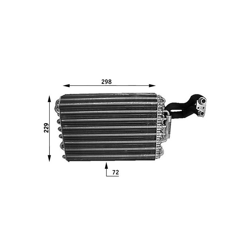 BEHR AE 31 000S A/C Evaporator Core