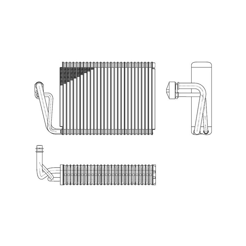 BEHR AE 52 000P A/C Evaporator Core
