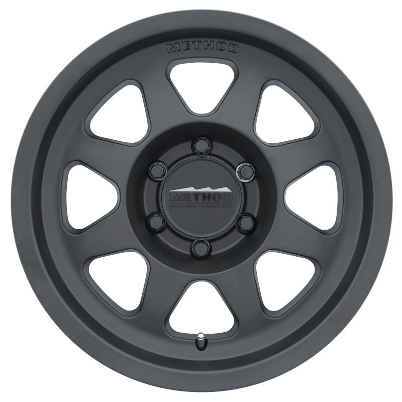 Method Wheels MR70168060500 Method MR701 16x8 0mm Offset 6x5.5 106.25mm CB Matte Black Wheel