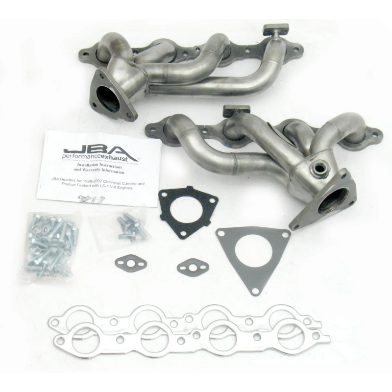 JBA 1808S-1 01-02 Camaro/Firebird LS1 1 5/8in Header Shorty Stainless Steel