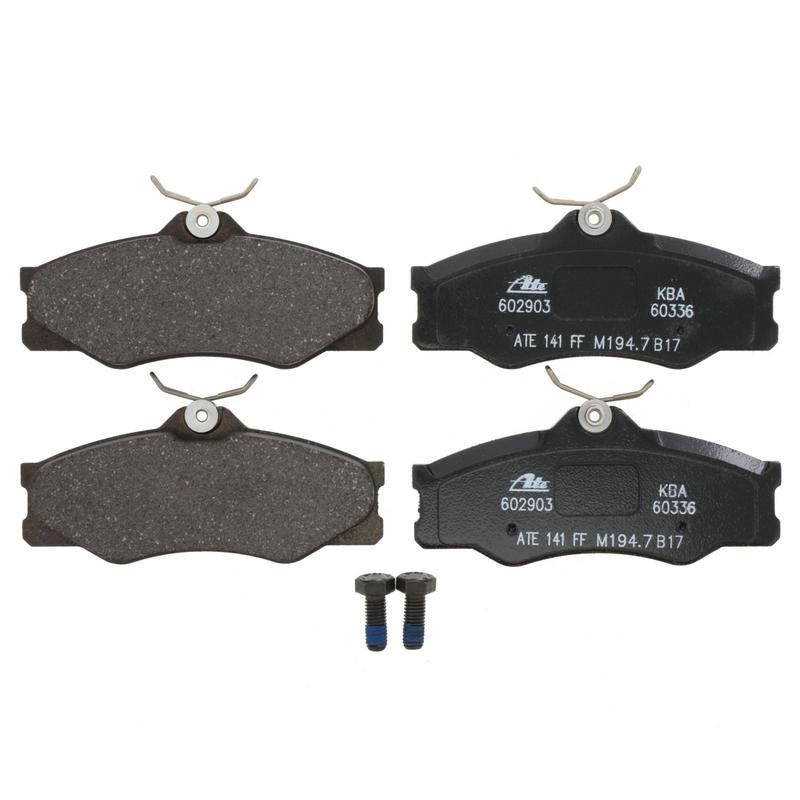 ATE 602903 ATE Original Semi-Metallic Front Disc Brake Pad Set 602903 for Volkswagen