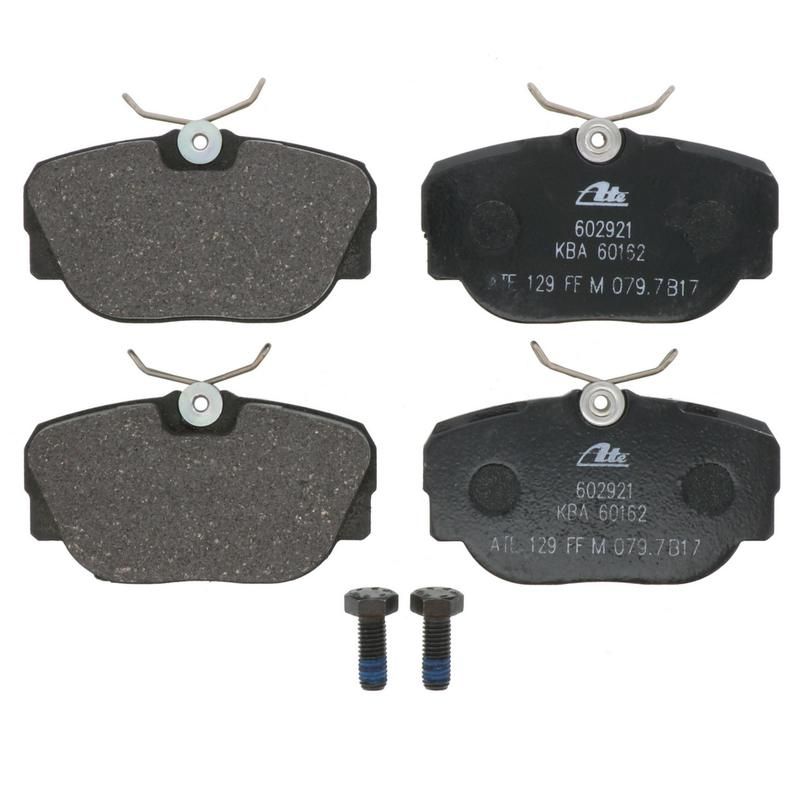 ATE 602921 ATE Original Semi-Metallic Rear Disc Brake Pad Set 602921 for BMW