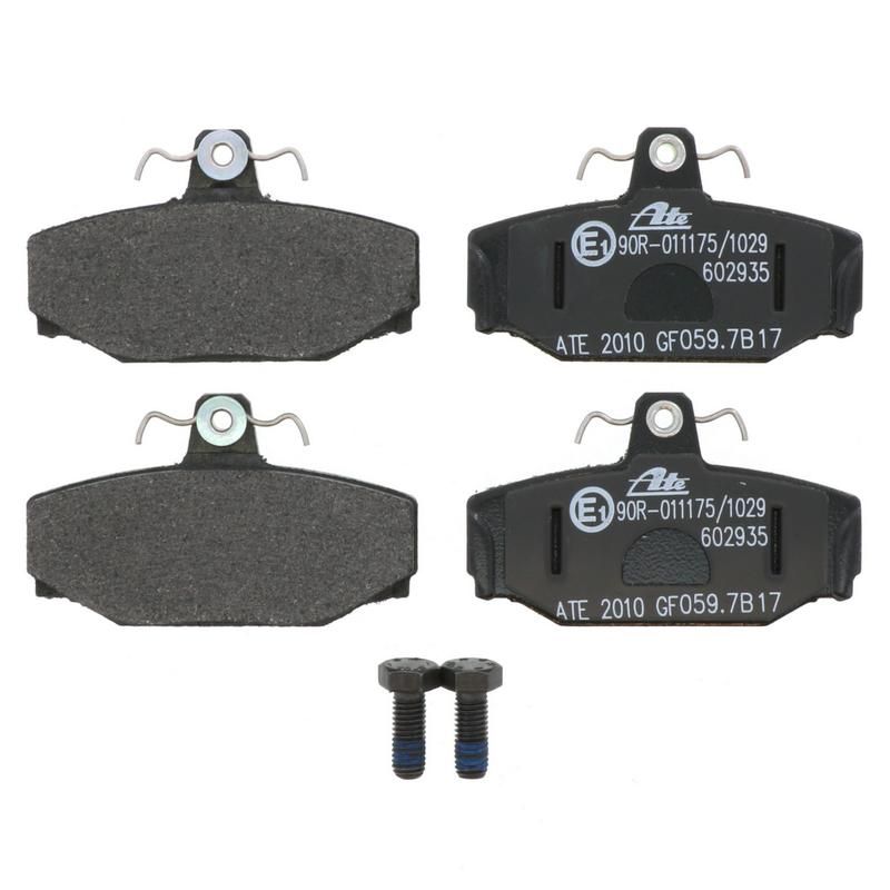 ATE 602935 ATE Original Semi-Metallic Rear Disc Brake Pad Set 602935 for Volvo