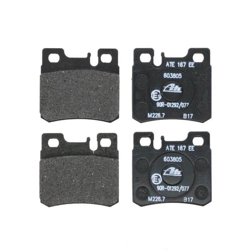 ATE 603805 ATE Original Semi-Metallic Rear Disc Brake Pad Set 603805 for Mercedes-Benz