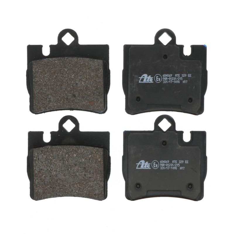 ATE 604069 ATE Original Semi-Metallic Rear Disc Brake Pad Set 604069 for Mercedes-Benz