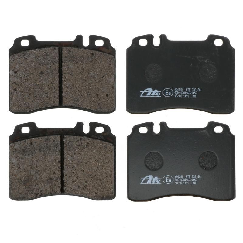 ATE 604201 ATE Original Semi-Metallic Front Disc Brake Pad Set 604201 for Mercedes-Benz