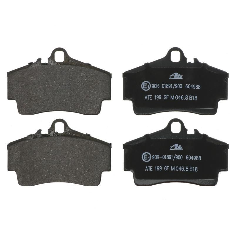 ATE 604988 ATE Original Semi-Metallic Front Disc Brake Pad Set 604988 for Porsche