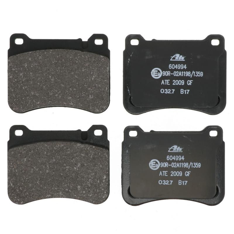 ATE 604994 ATE Original Semi-Metallic Front Disc Brake Pad Set 604994 for Mercedes-Benz
