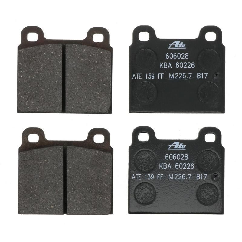 ATE 606028 ATE Original Semi-Metallic Front Disc Brake Pad Set 606028 for Volkswagen
