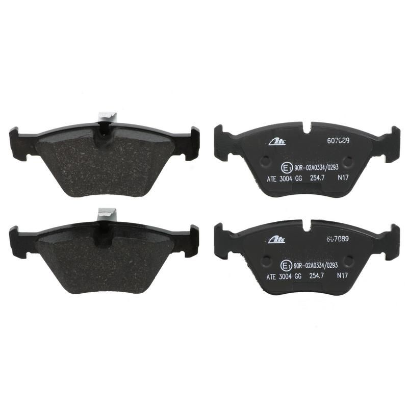 ATE 607089 ATE Original Semi-Metallic Front Disc Brake Pad Set 607089 for BMW