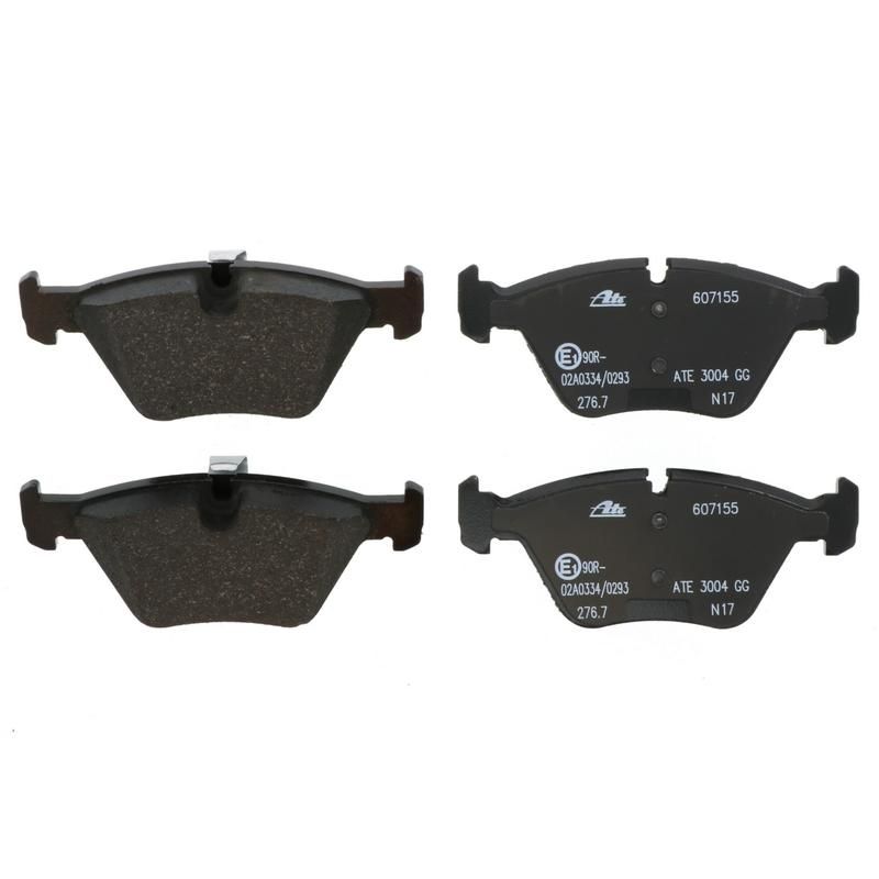 ATE 607155 ATE Original Semi-Metallic Front Disc Brake Pad Set 607155 for BMW