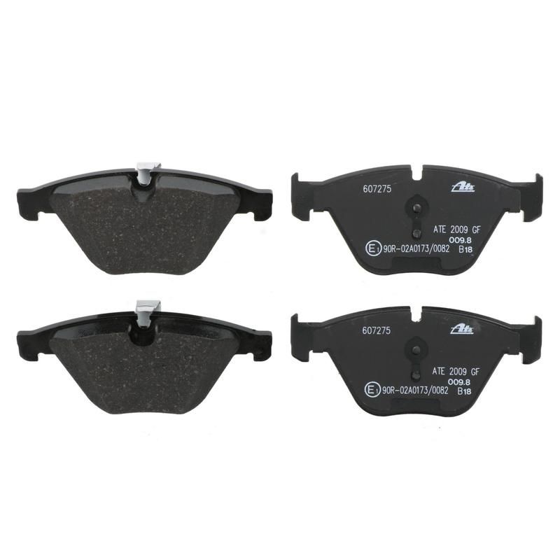 ATE 607275 ATE Original Semi-Metallic Front Disc Brake Pad Set 607275 for BMW