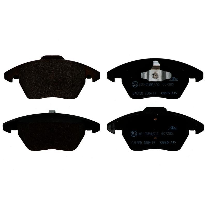 ATE 607285 ATE Original Semi-Metallic Rear Disc Brake Pad Set 607285 for Volkswagen