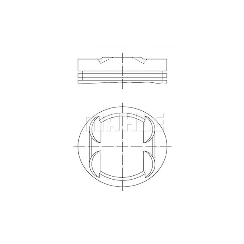 MAHLE 001 34 01 Engine Piston