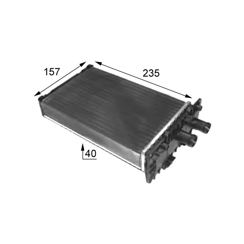 BEHR AH 48 000S HVAC Heater Core