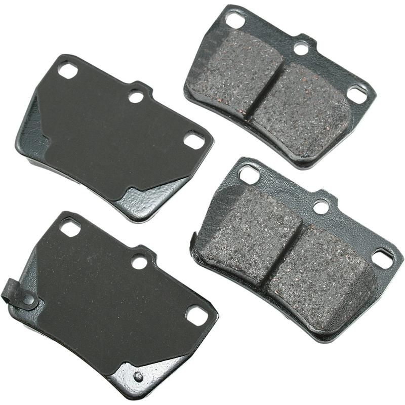 Akebono ACT1051 Akebono ProACT Ultra Premium Ceramic Disc Brake Pad Kit