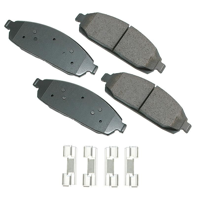 Akebono ACT1080 Akebono ProACT Ultra Premium Ceramic Disc Brake Pad Kit