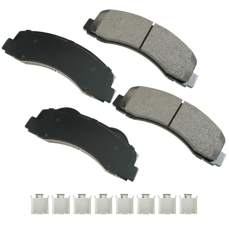 Akebono ACT1414 Akebono ProACT Ultra Premium Ceramic Disc Brake Pad Kit