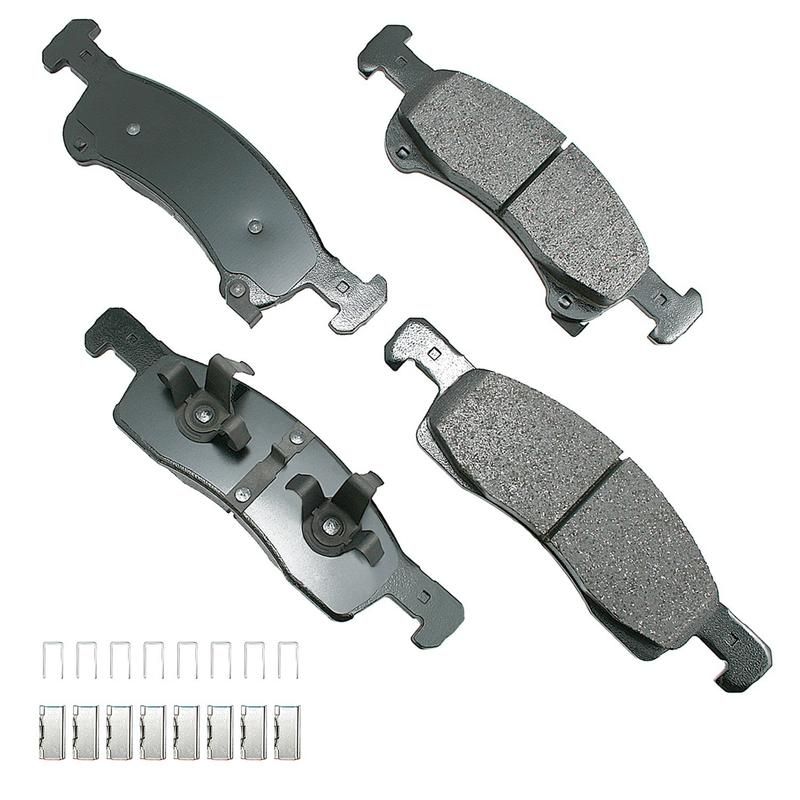 Akebono ACT934 Akebono ProACT Ultra Premium Ceramic Disc Brake Pad Kit