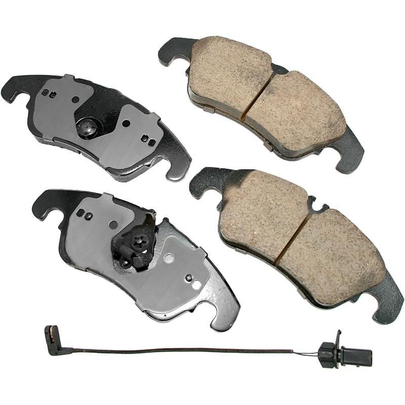 Akebono EUR1322 Akebono EURO Ultra Premium Ceramic Disc Brake Pad Kit