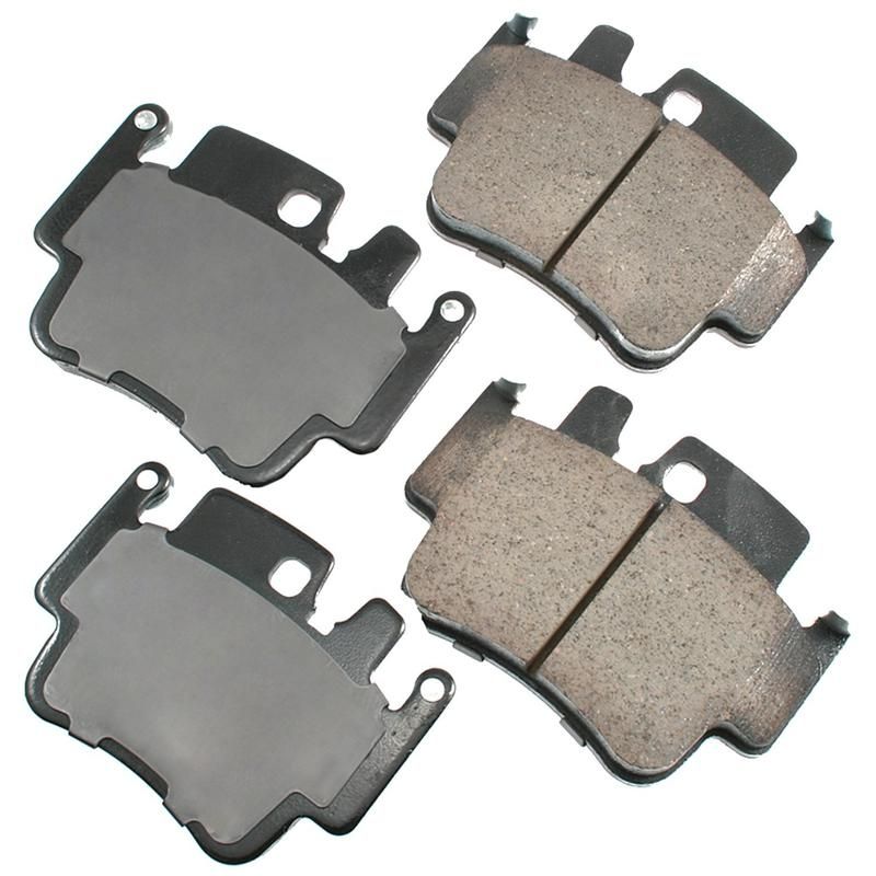 Akebono EUR917 Akebono EURO Ultra Premium Ceramic Disc Brake Pad Kit