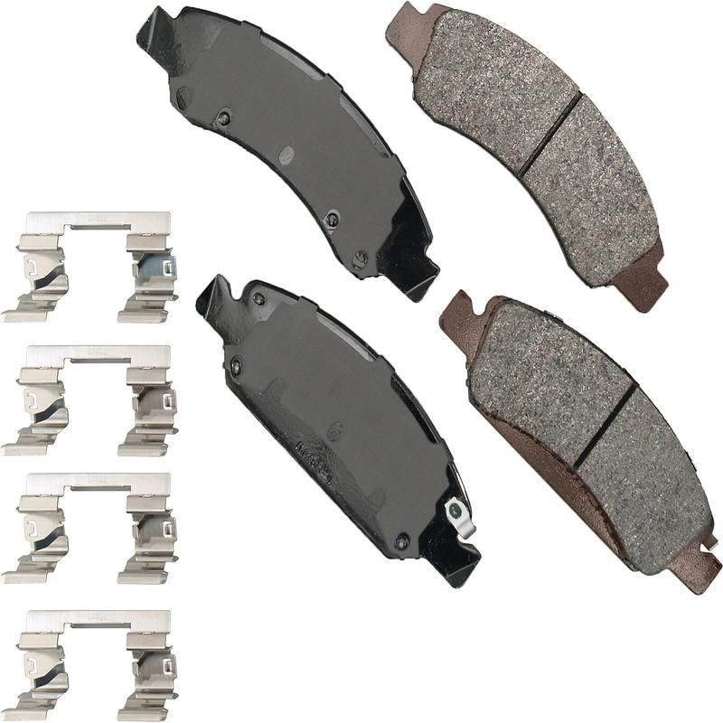 Akebono SDF1363 Akebono Severe Duty Ultra Premium Ceramic Disc Brake Pad Kit