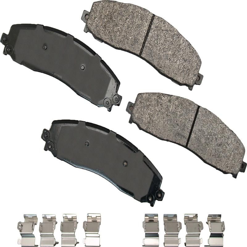 Akebono SDF1691 Akebono Severe Duty Ultra Premium Ceramic Disc Brake Pad Kit