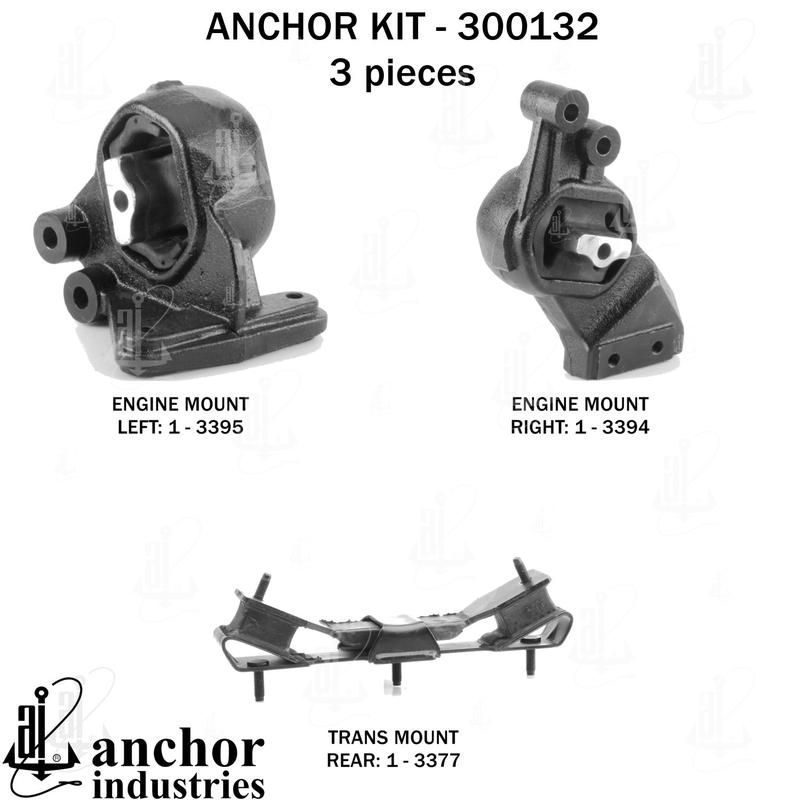 ANCHOR MOUNTS 300132 ENGINE MNT KIT