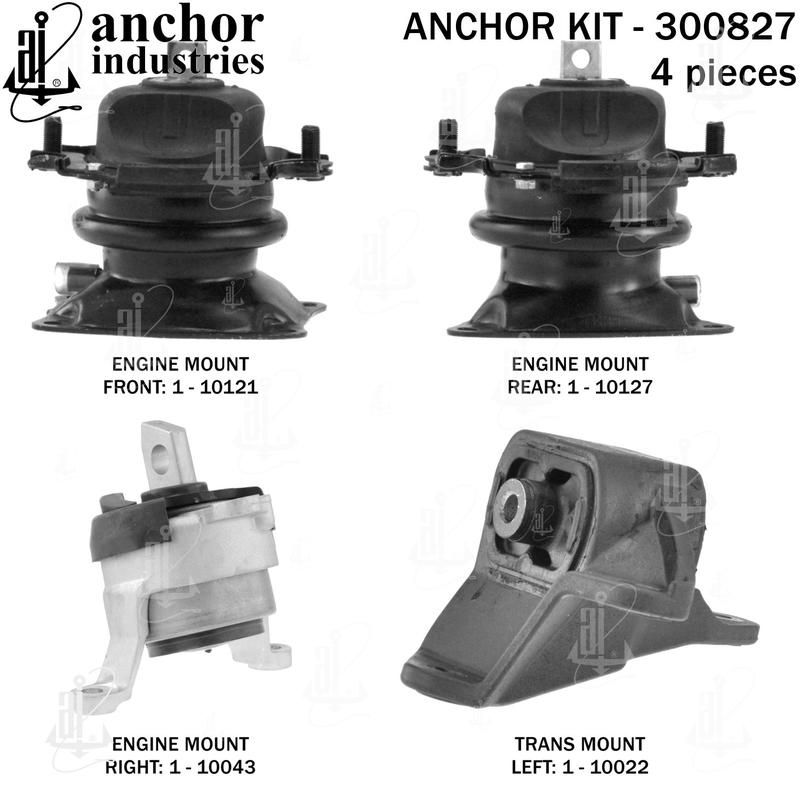 ANCHOR MOUNTS 300827 ENGINE MNT KIT