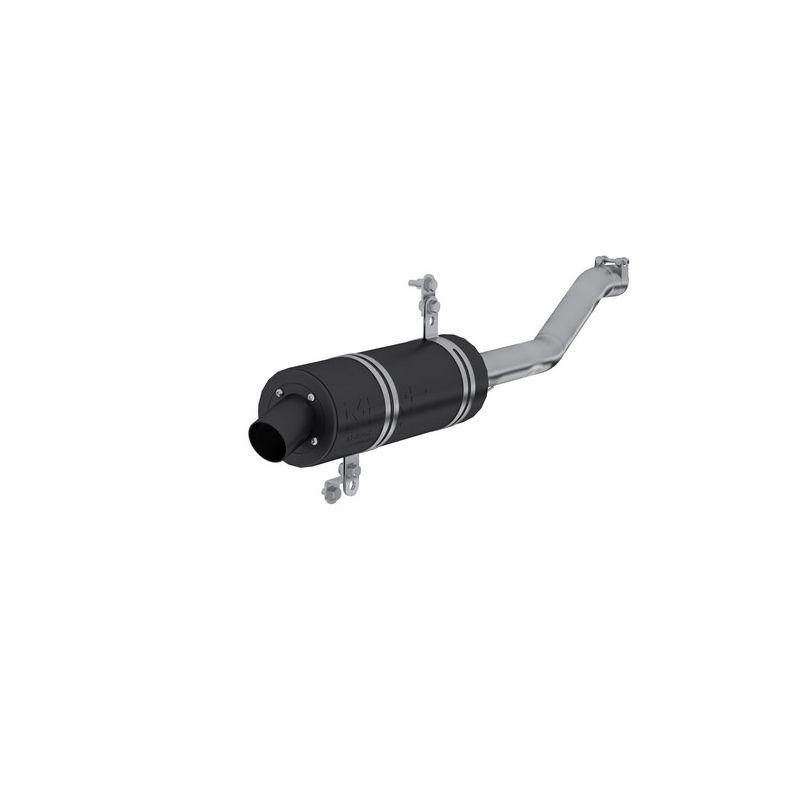 MBRP Exhaust AT-8304P Performance Muffler. USFS Approved Spark Arrestor.